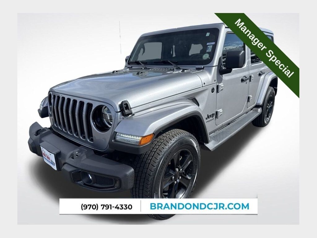 Used 2021 Jeep Wrangler Unlimited Sahara Altitude SUV