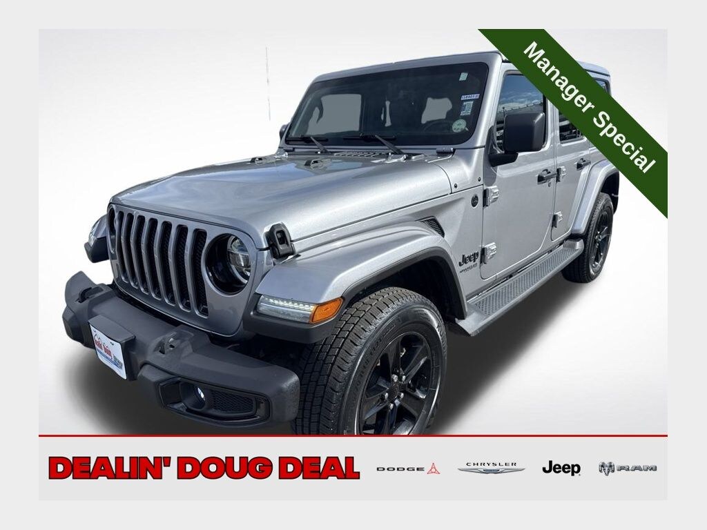 Used 2021 Jeep Wrangler Unlimited Sahara Altitude SUV