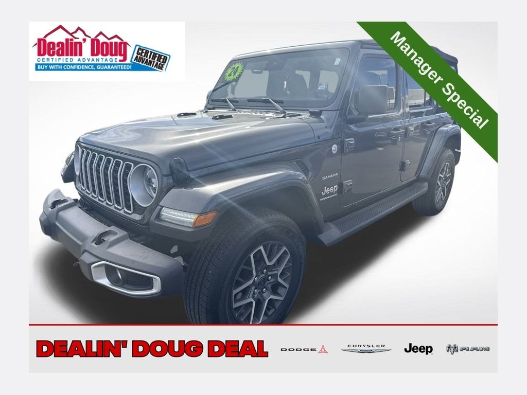 Certified 2024 Jeep Wrangler Sahara SUV