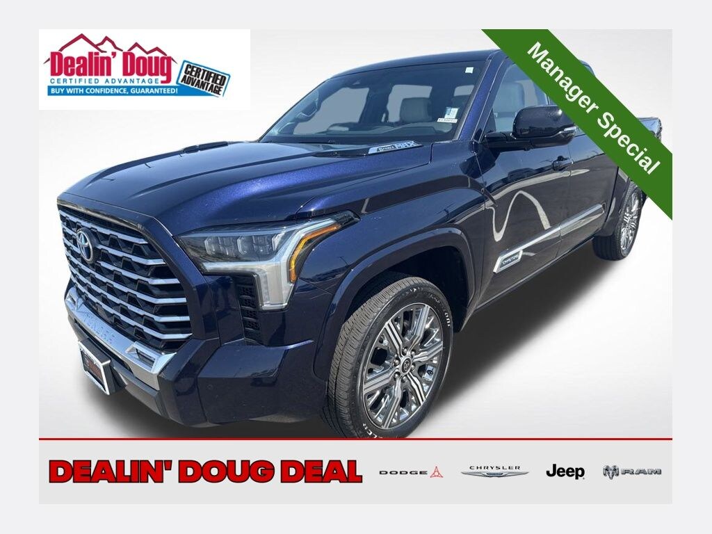 Certified 2024 Toyota Tundra Hybrid Capstone Truck