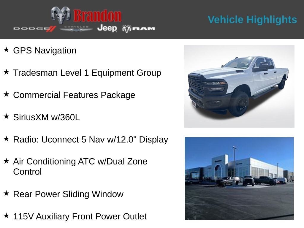 New 2026 Ram 2500 Tradesman Truck