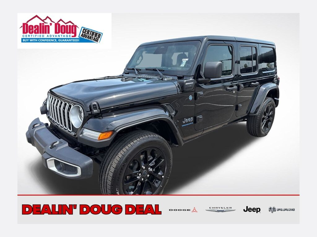 Certified 2025 Jeep Wrangler Sahara 4xe SUV