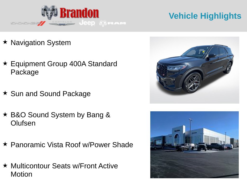 Used 2025 Ford Explorer ST SUV