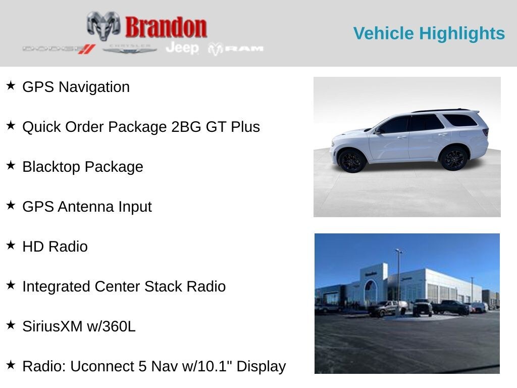 Certified 2024 Dodge Durango GT Plus SUV