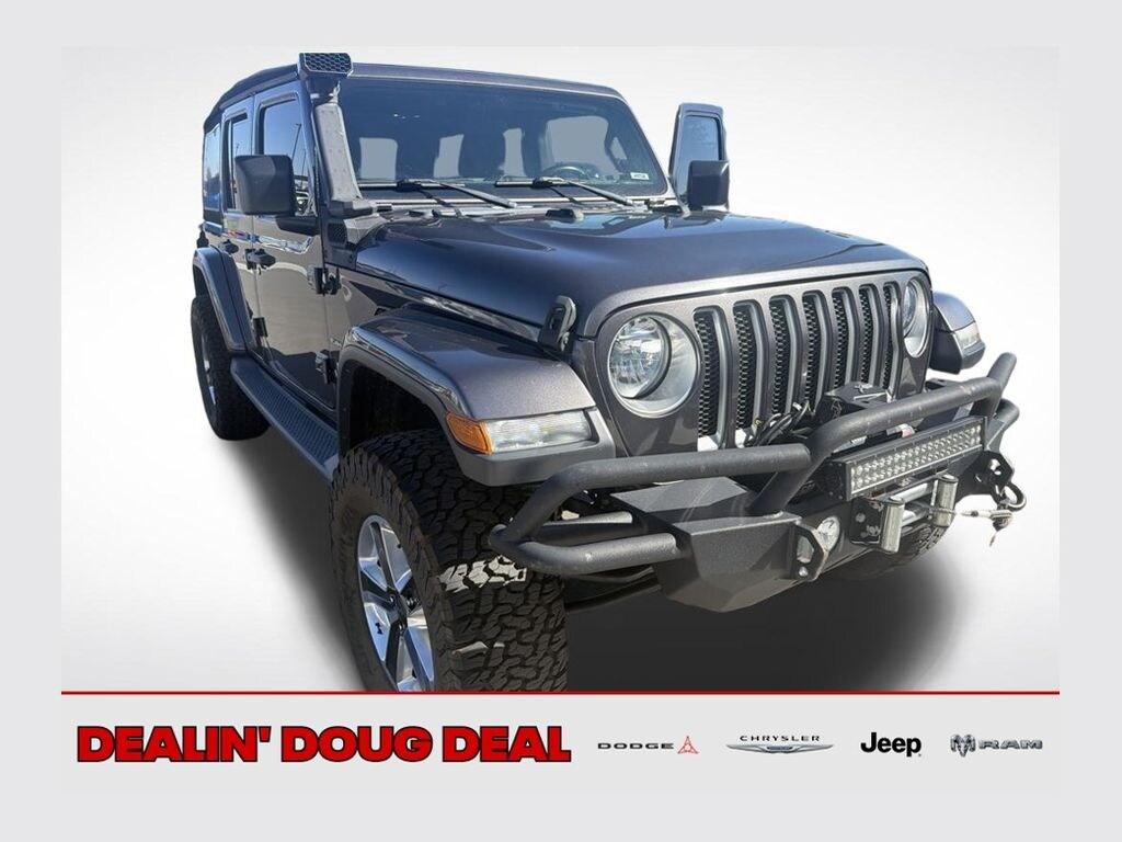Used 2019 Jeep Wrangler Unlimited Sahara SUV