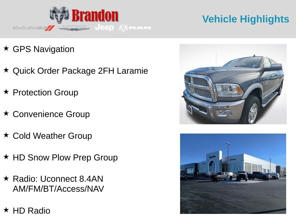 Used 2013 Ram 2500 Laramie Truck
