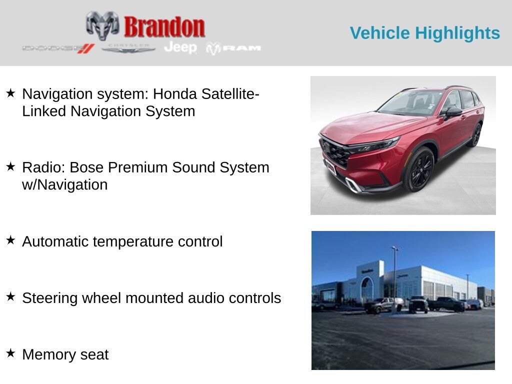 Used 2025 Honda CR-V Hybrid Sport Touring SUV