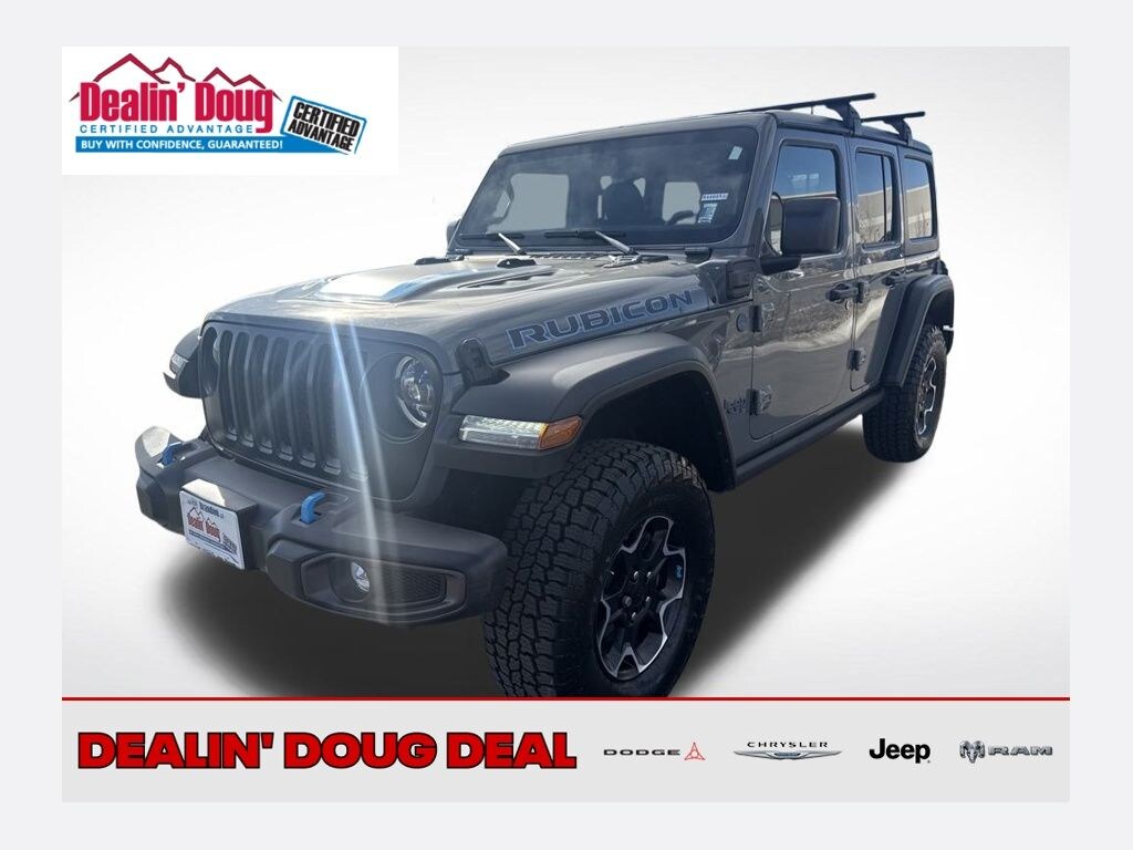 Certified 2023 Jeep Wrangler Rubicon 4xe SUV