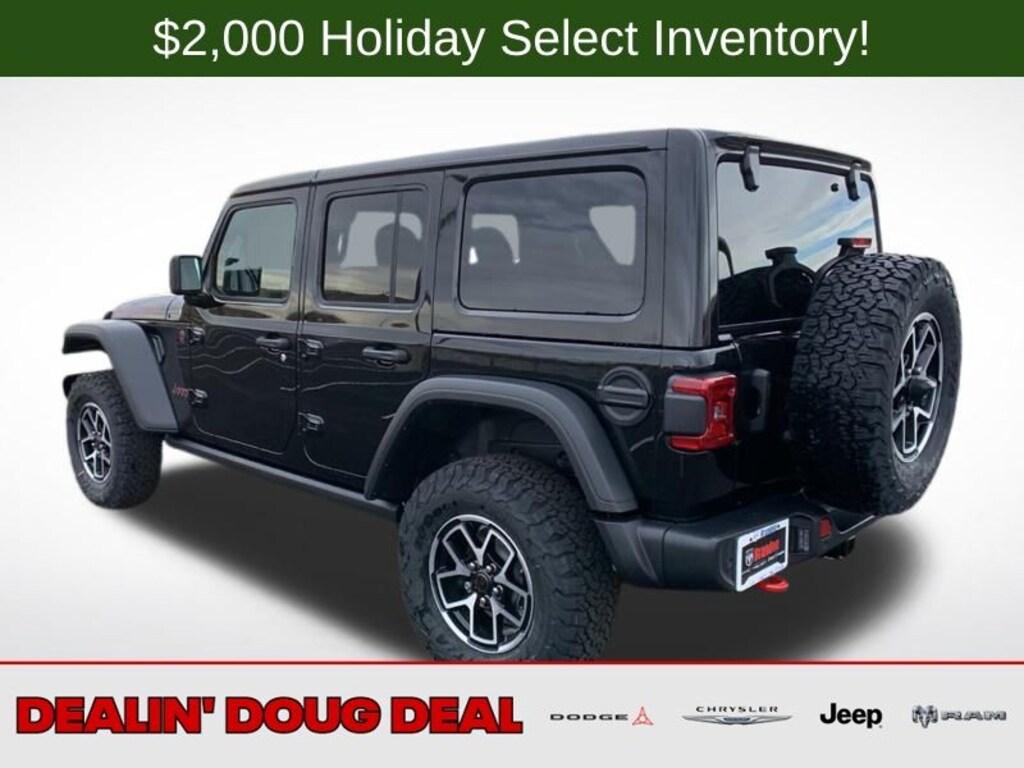 New 2025 Jeep Wrangler Rubicon SUV