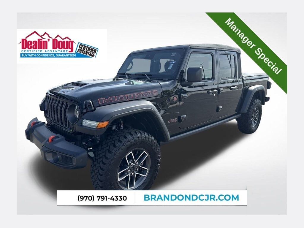 Certified 2024 Jeep Gladiator Mojave Truck