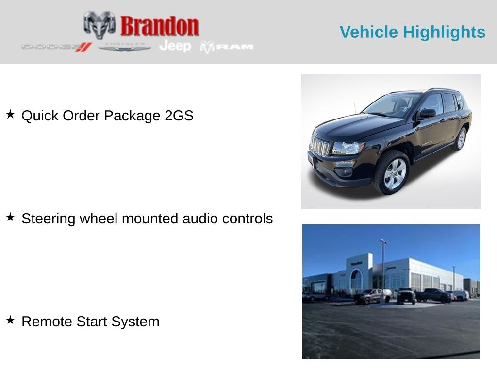 Used 2017 Jeep Compass Latitude SUV