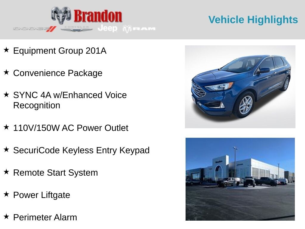 Used 2022 Ford Edge SEL SUV
