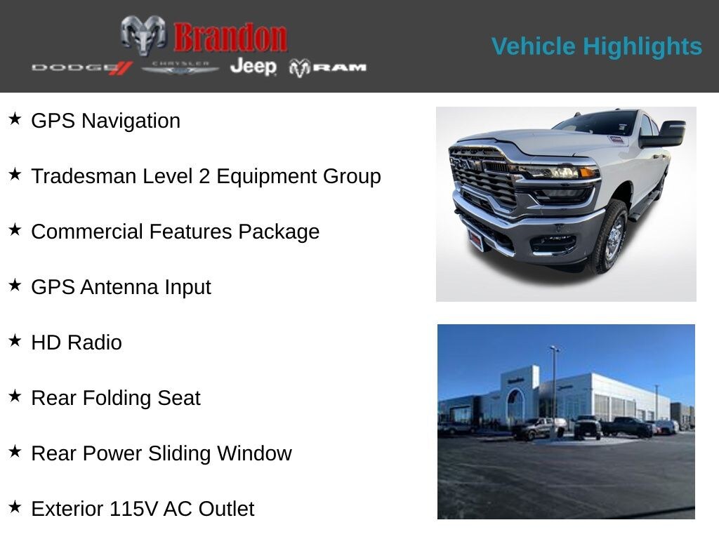 New 2026 Ram 2500 Tradesman Truck