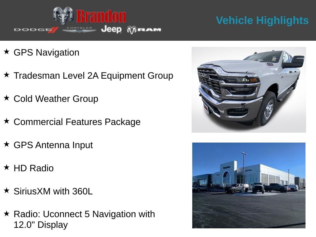 New 2026 Ram 3500 Tradesman Truck