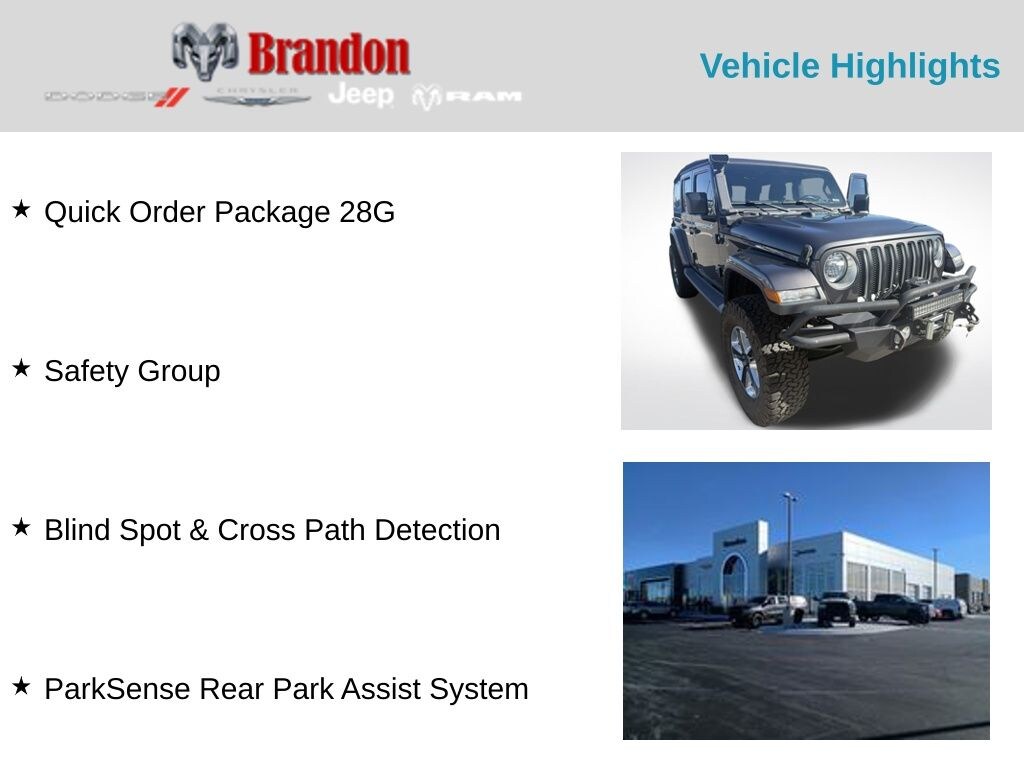 Used 2019 Jeep Wrangler Unlimited Sahara SUV
