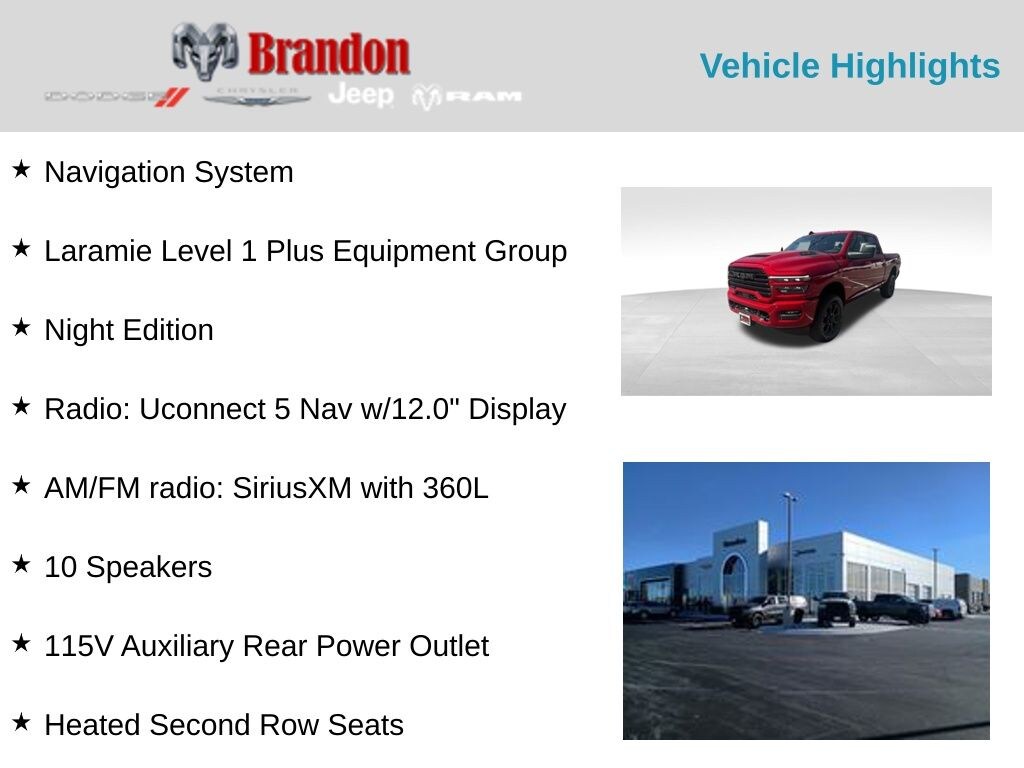 New 2026 Ram 2500 Laramie Truck