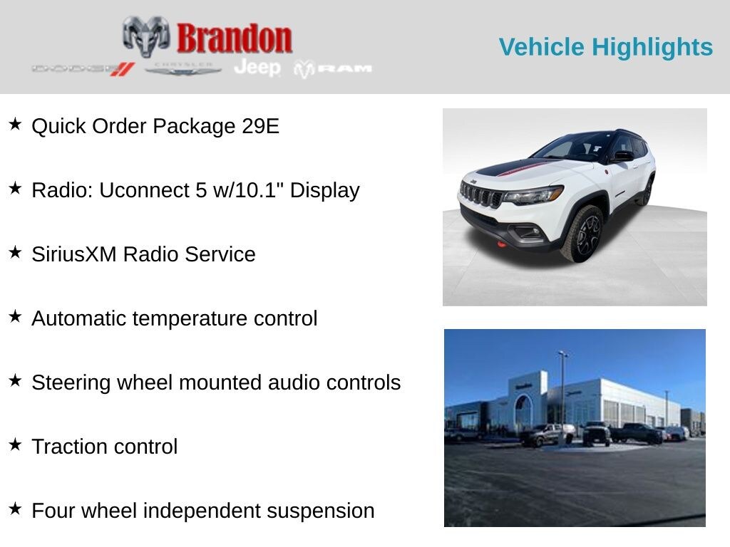 Certified 2024 Jeep Compass Trailhawk SUV