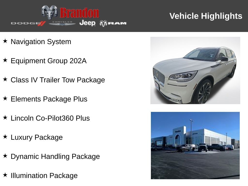 Certified 2020 Lincoln Aviator Reserve SUV