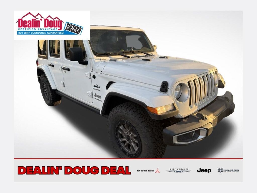 Certified 2021 Jeep Wrangler Unlimited Sahara SUV