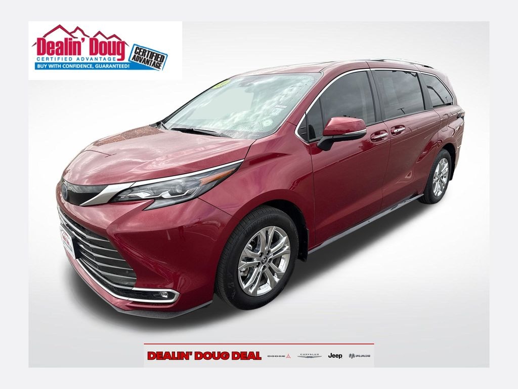 Certified 2024 Toyota Sienna Platinum Minivan/Van