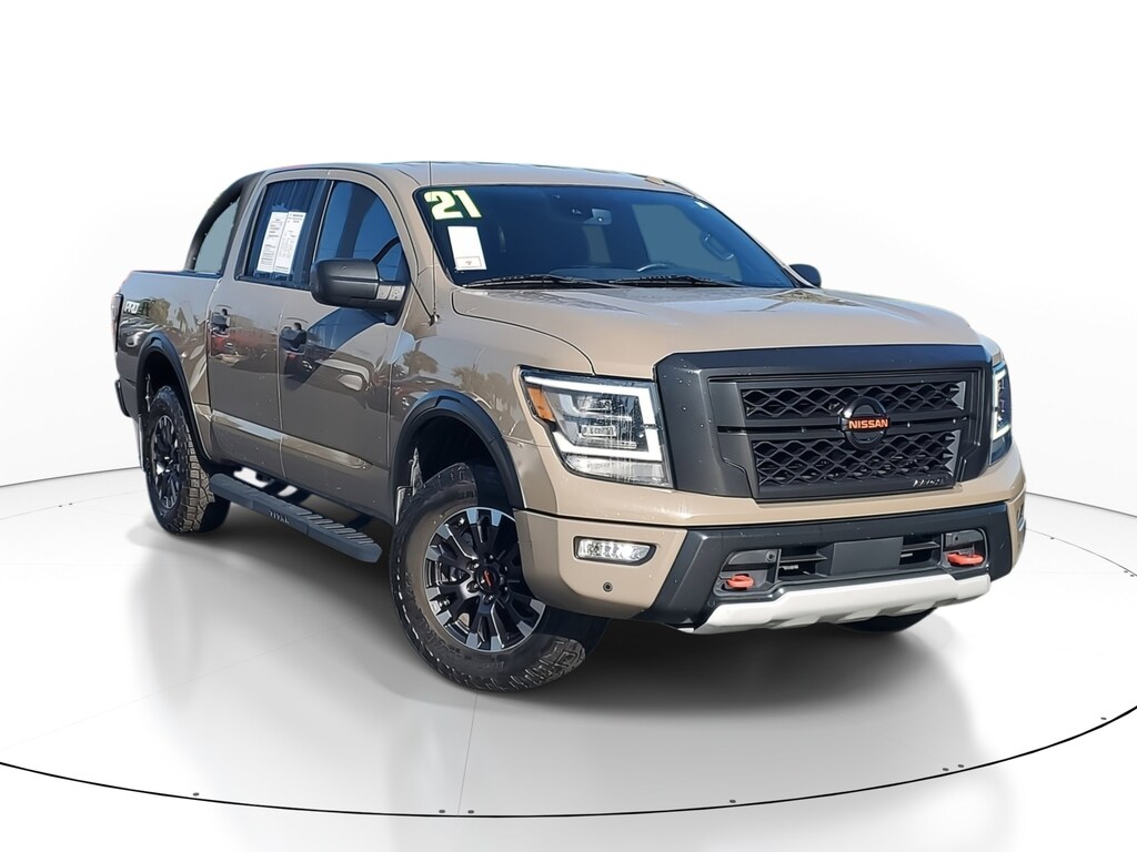 Used 2021 Nissan Titan PRO-4X Truck Crew Cab
