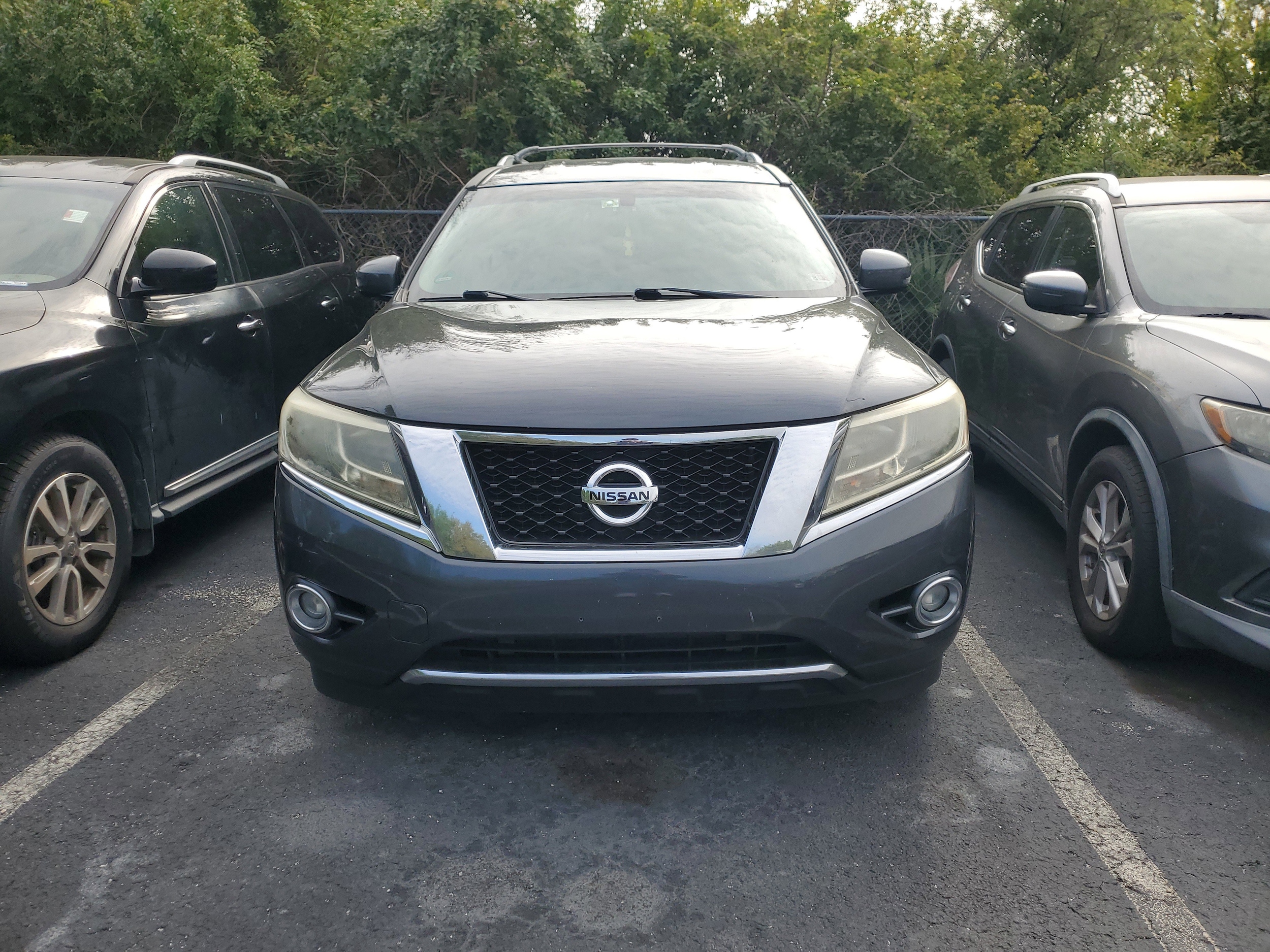 Used 2014 Nissan Pathfinder SL with VIN 5N1AR2MM1EC707158 for sale in Tampa, FL