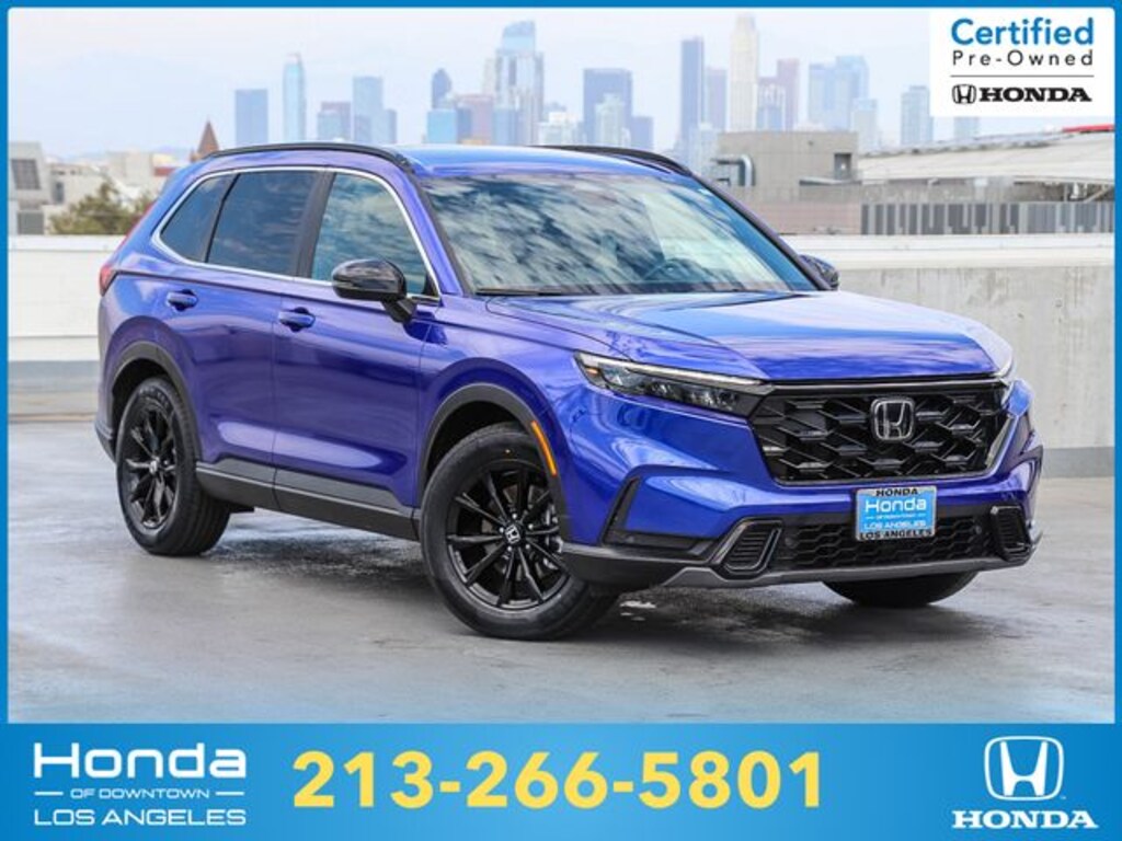 Certified 2024 Honda CR-V Hybrid Sport-L SUV