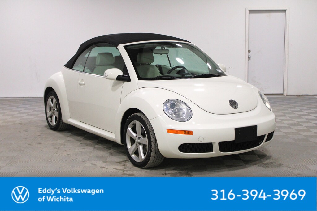 Used 2007 Volkswagen New Beetle Triple White Convertible