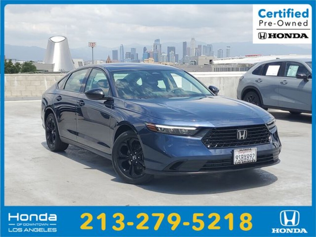 Certified 2025 Honda Accord SE Sedan