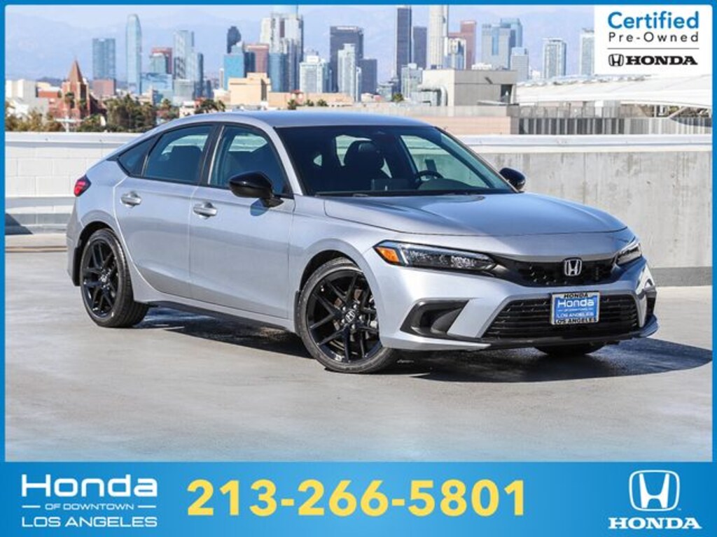 Certified 2024 Honda Civic Sport Hatchback