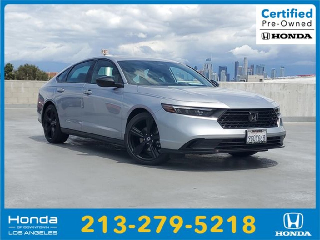 Certified 2023 Honda Accord Hybrid Sport-L Sedan
