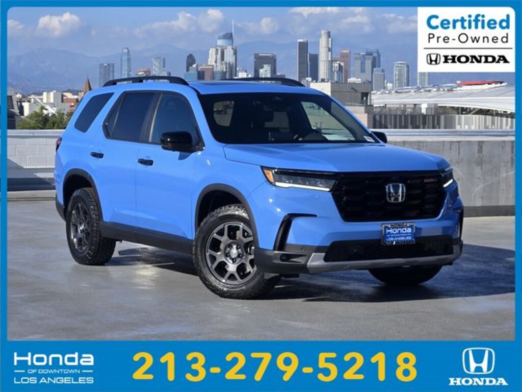 Certified 2025 Honda Pilot TrailSport SUV