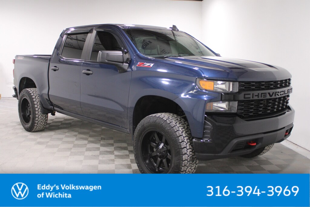 Used 2020 Chevrolet Silverado 1500 Silverado Custom Trail Boss Crew Cab Pickup