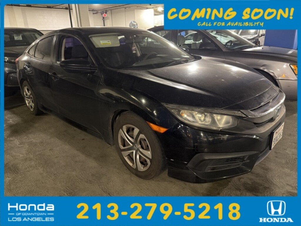 Used 2017 Honda Civic LX Sedan
