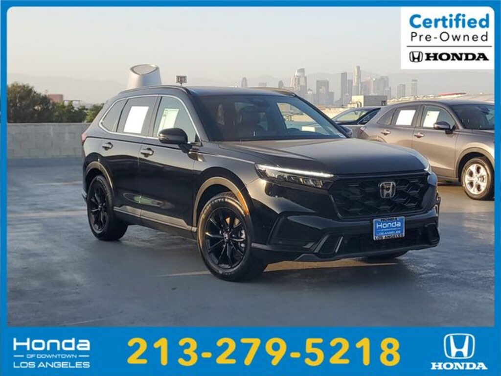 Certified 2025 Honda CR-V Hybrid Sport-L SUV