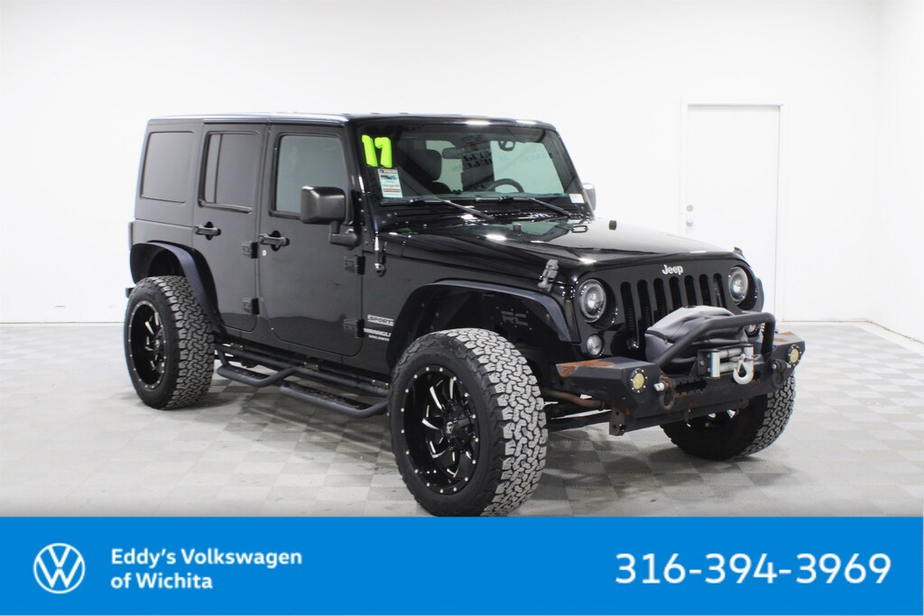 Used 2017 Jeep Wrangler JK Unlimited Sport 4x4 Convertible