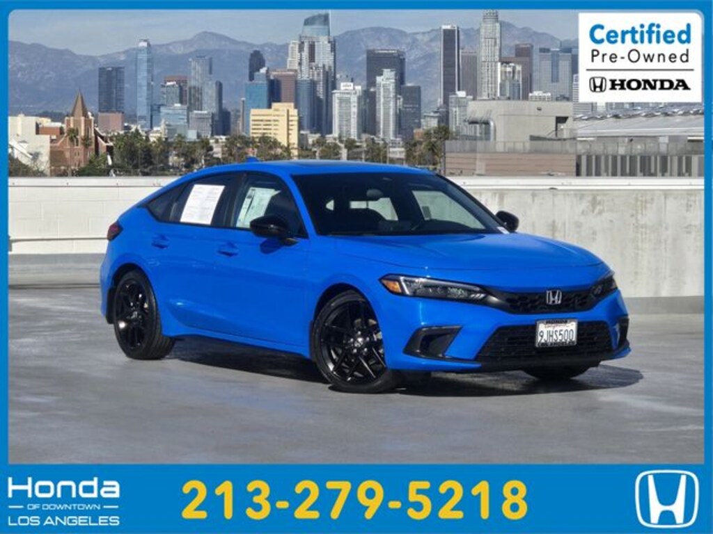 Certified 2024 Honda Civic Sport Hatchback