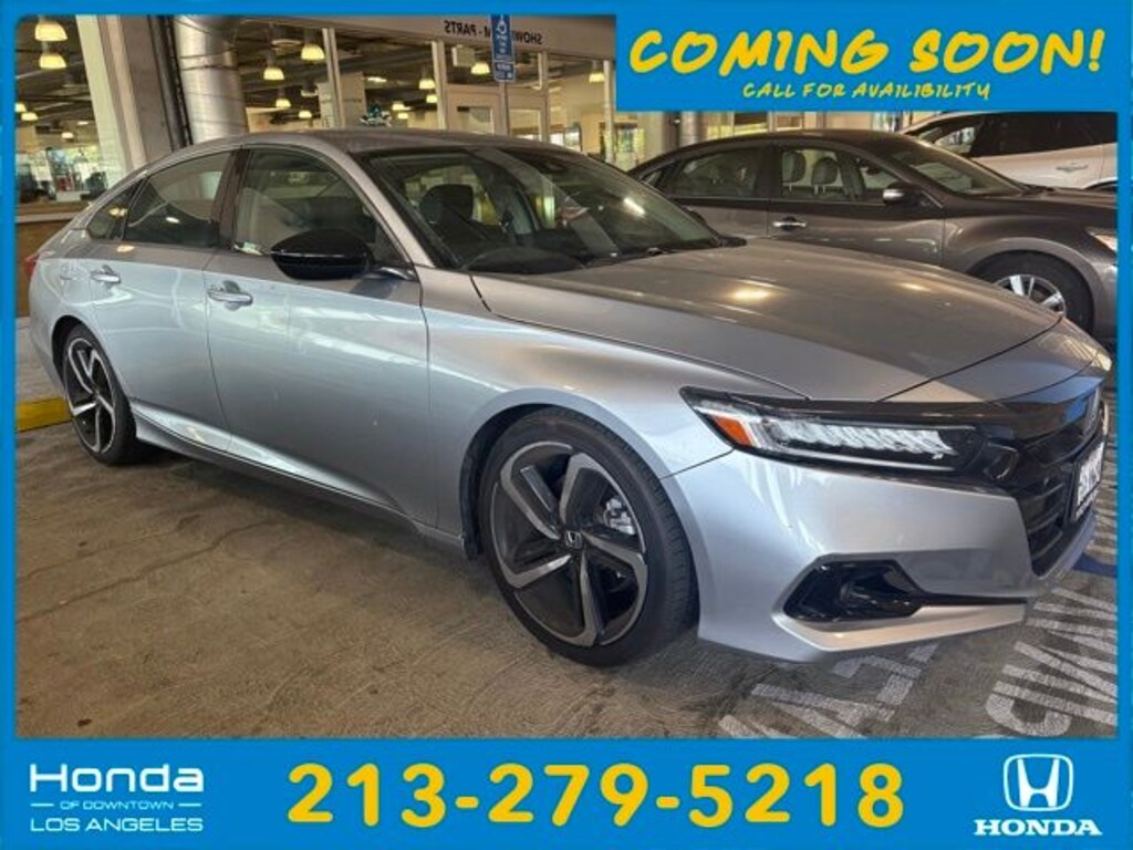 Certified 2021 Honda Accord Sport Special Edition Sedan