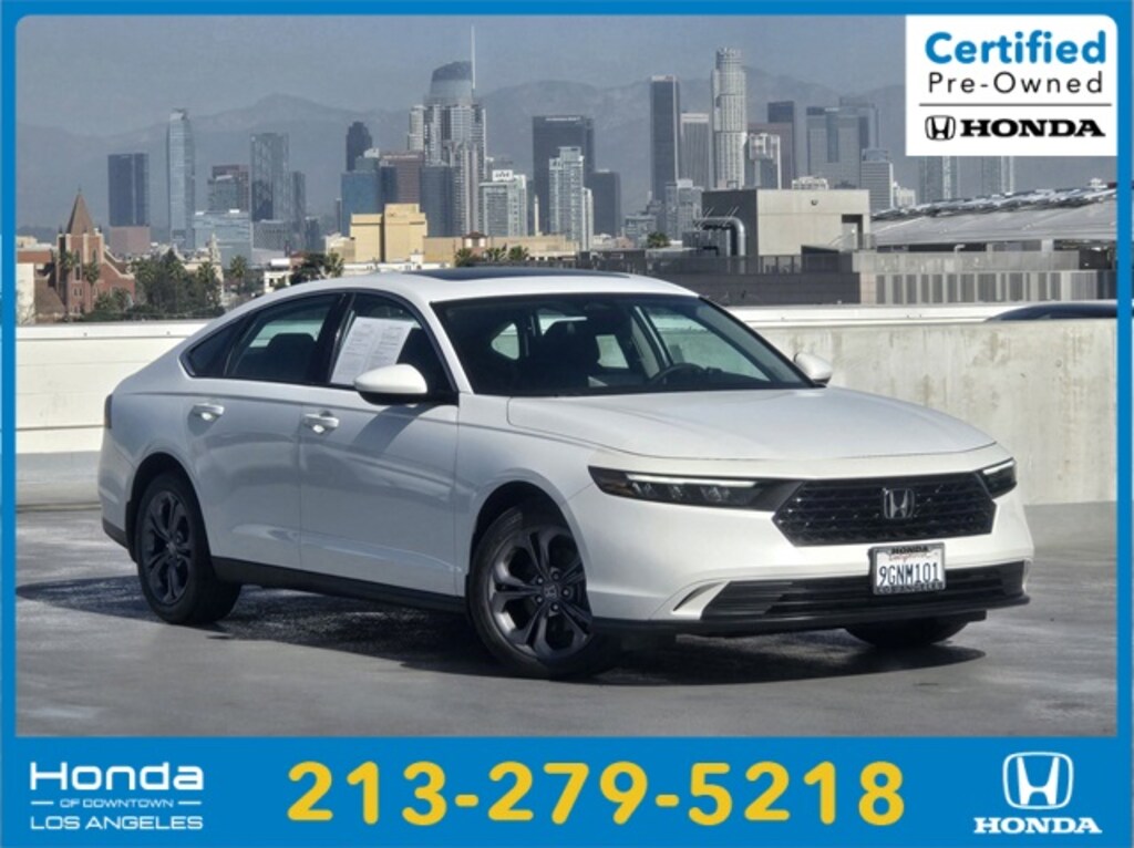 Certified 2023 Honda Accord EX Sedan