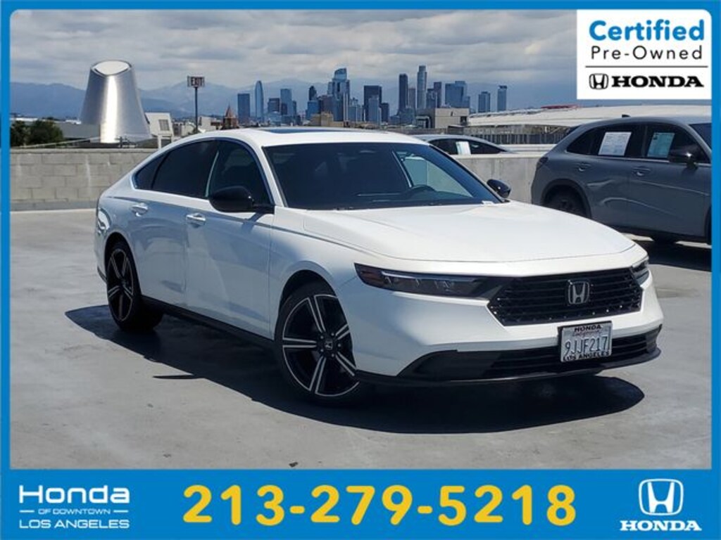 Certified 2024 Honda Accord Hybrid Sport Sedan