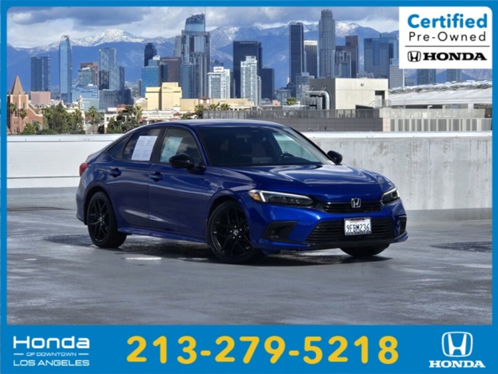Certified 2023 Honda Civic Sport Sedan