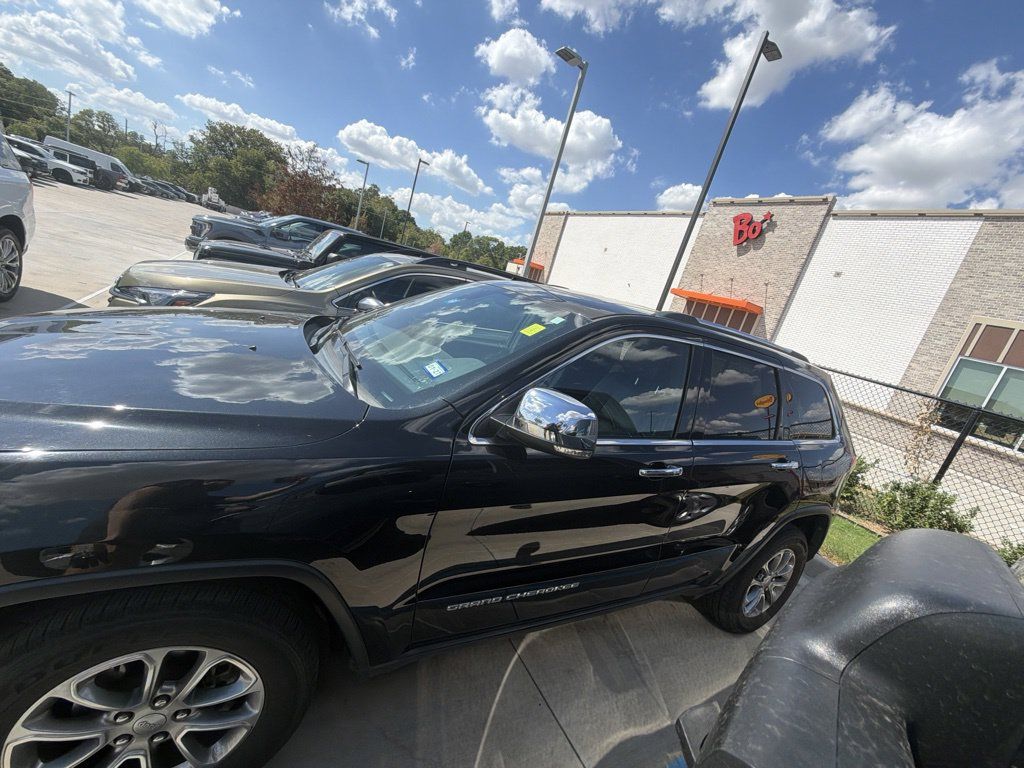 Used 2015 Jeep Grand Cherokee Limited with VIN 1C4RJEBG0FC755278 for sale in McKinney, TX