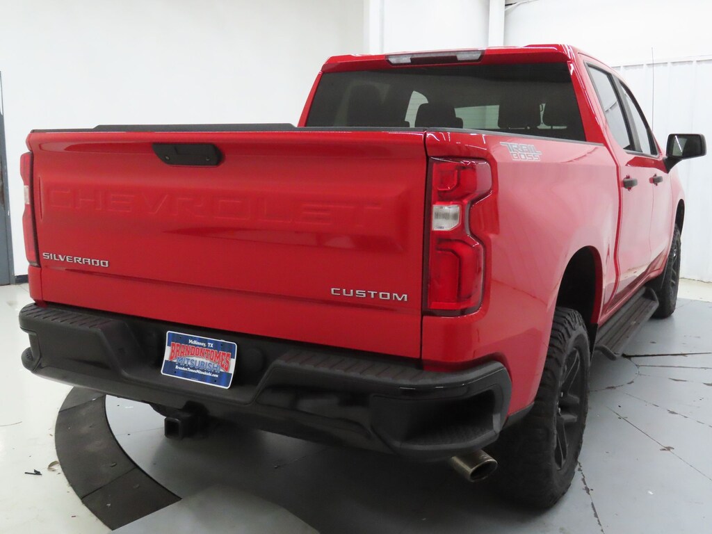 Used 2021 Chevrolet Silverado 1500 Custom Trail Boss Truck Crew Cab
