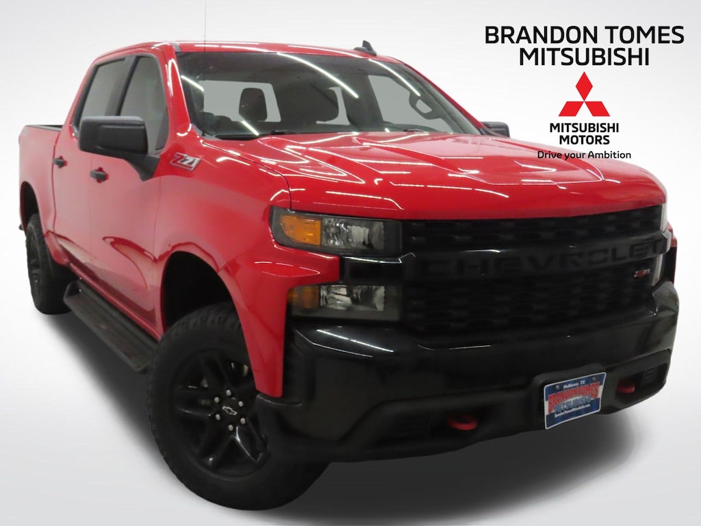 Used 2021 Chevrolet Silverado 1500 Custom Trail Boss Truck Crew Cab