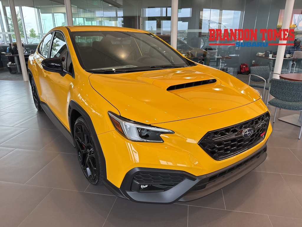 New 2026 Subaru WRX Series.Yellow Sedan