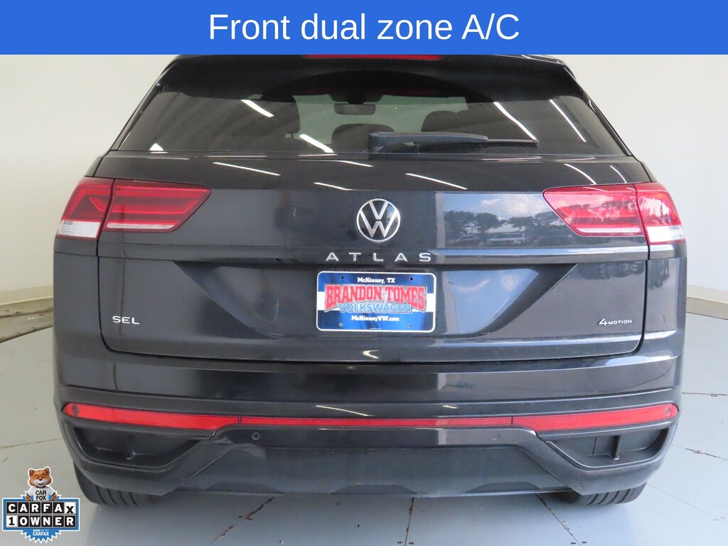 Certified 2023 Volkswagen Atlas Cross Sport 2.0T SEL R-Line Black SUV