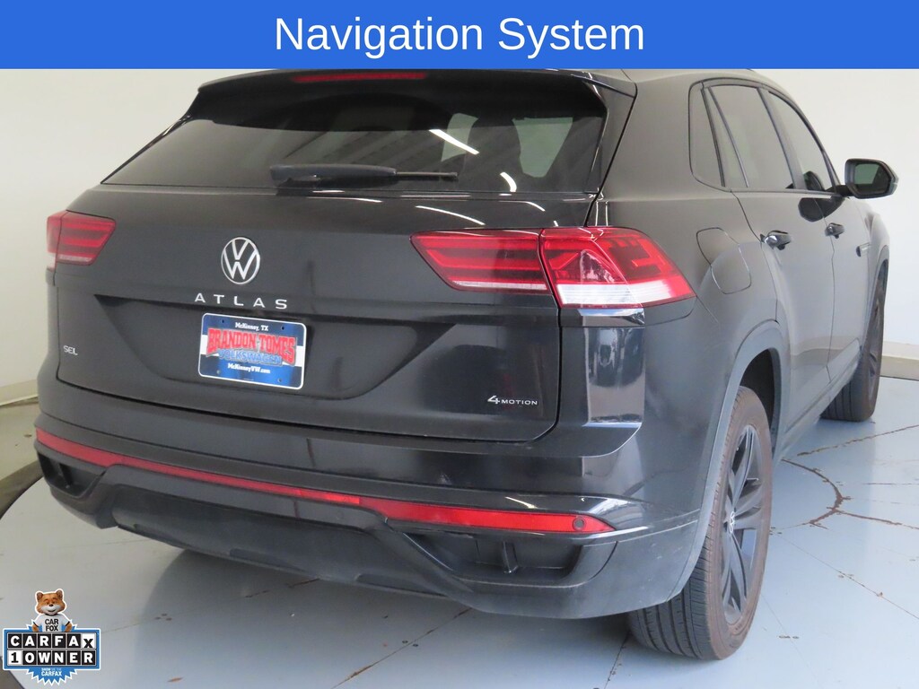 Certified 2023 Volkswagen Atlas Cross Sport 2.0T SEL R-Line Black SUV
