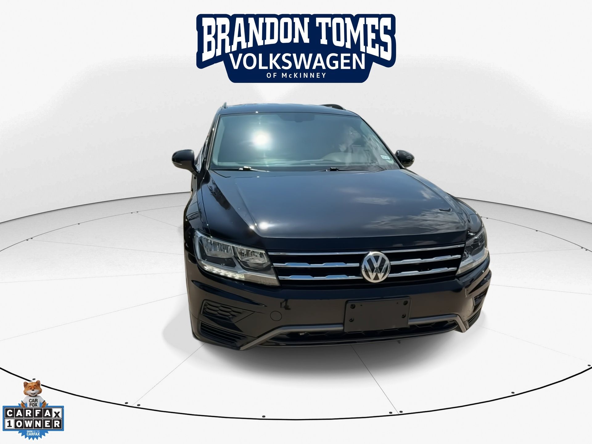 Used 2021 Volkswagen Tiguan SE with VIN 3VV3B7AX4MM066423 for sale in McKinney, TX