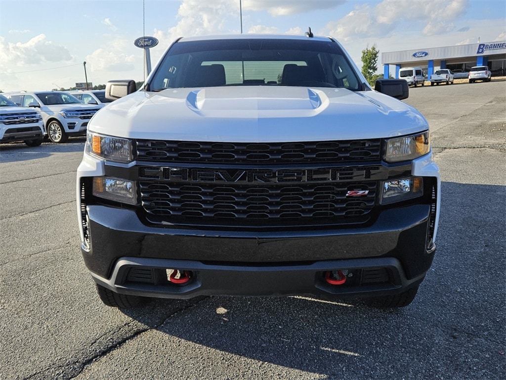 Used 2021 Chevrolet Silverado 1500 Custom with VIN 1GCPYCEF6MZ389766 for sale in Unadilla, GA