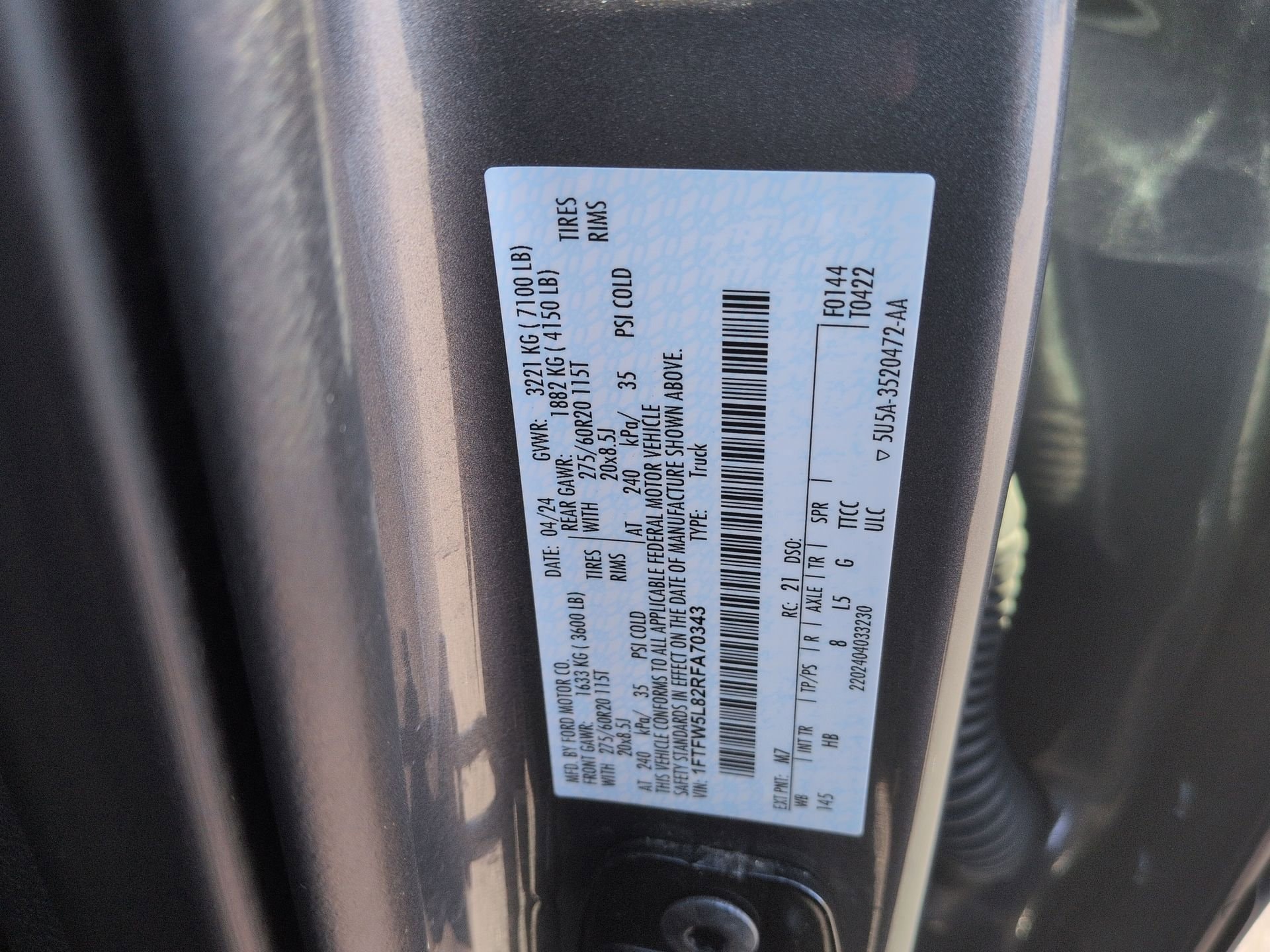 2024 Ford F-150 Lariat - Photo 35